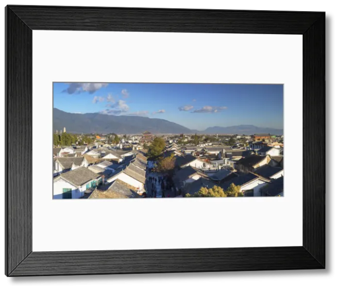 Framed Print : View of Dali, Yunnan, China Framed Print : View of Dali, Yunnan, China
