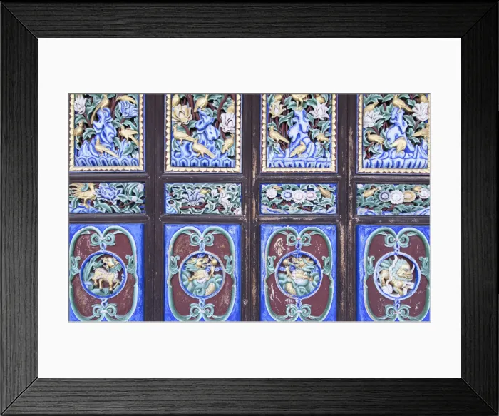 Framed Print : Detail of door of Wu Hua Gate, Dali, Yunnan, China Framed Print : Detail of door of Wu Hua Gate, Dali, Yunnan, China
