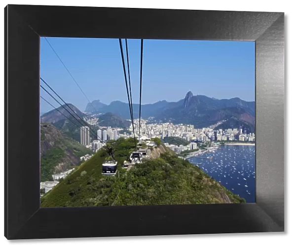 Brazil, State of Rio de Janeiro, City of Rio de Janeiro, Sugarloaf Mountain, View