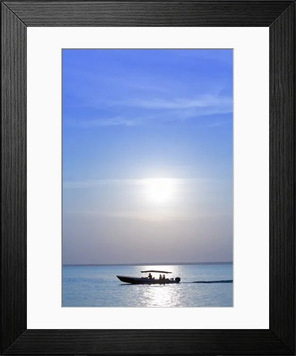 Framed Print : Brazil, Brazilian Amazon, Para, Alter do Chao, boat on the Tapajos river - a tributary Framed Print : Brazil, Brazilian Amazon, Para, Alter do Chao, boat on the Tapajos river - a tributary
