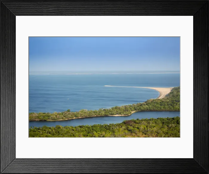 Framed Print : Brazil, Brazilian Amazon, Para, Alter do Chao, Ponta do Cururu beach and the blue Framed Print : Brazil, Brazilian Amazon, Para, Alter do Chao, Ponta do Cururu beach and the blue
