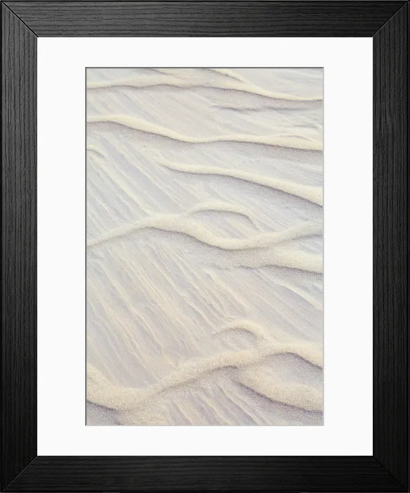 Framed Print : Brazil, Maranhao, Lencois Maranhenses national park, detail of sand formations Framed Print : Brazil, Maranhao, Lencois Maranhenses national park, detail of sand formations