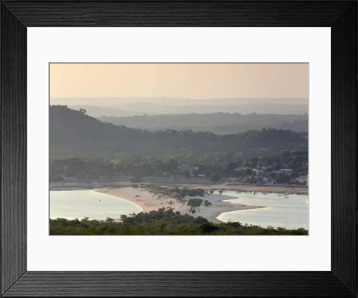 Framed Print : Brazil, Brazilian Amazon, Para, Tapajos river, Alter do Chao, the blue lagoon (Lagoa Framed Print : Brazil, Brazilian Amazon, Para, Tapajos river, Alter do Chao, the blue lagoon (Lagoa