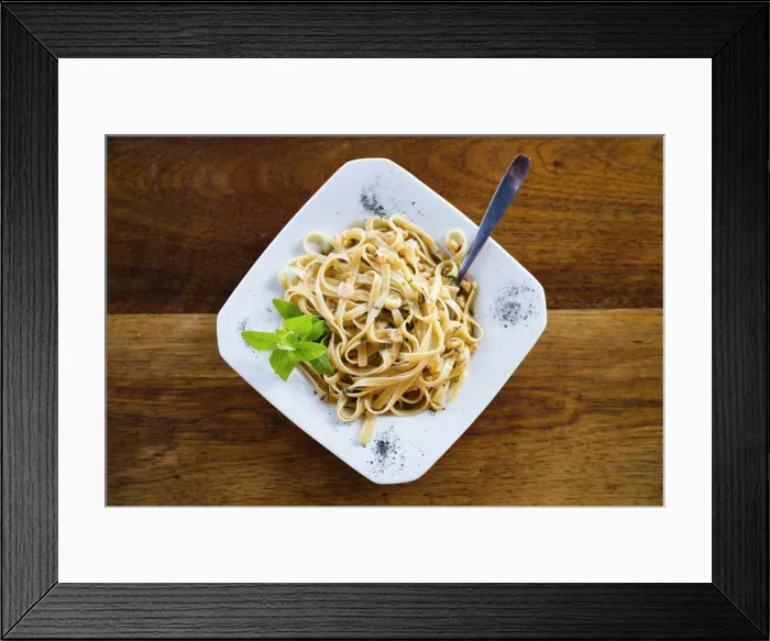 Framed Print : Brazil, Brazilian Amazon, Para, Marajo Paraense food - pasta with turu (naval shipworm) Framed Print : Brazil, Brazilian Amazon, Para, Marajo Paraense food - pasta with turu (naval shipworm)