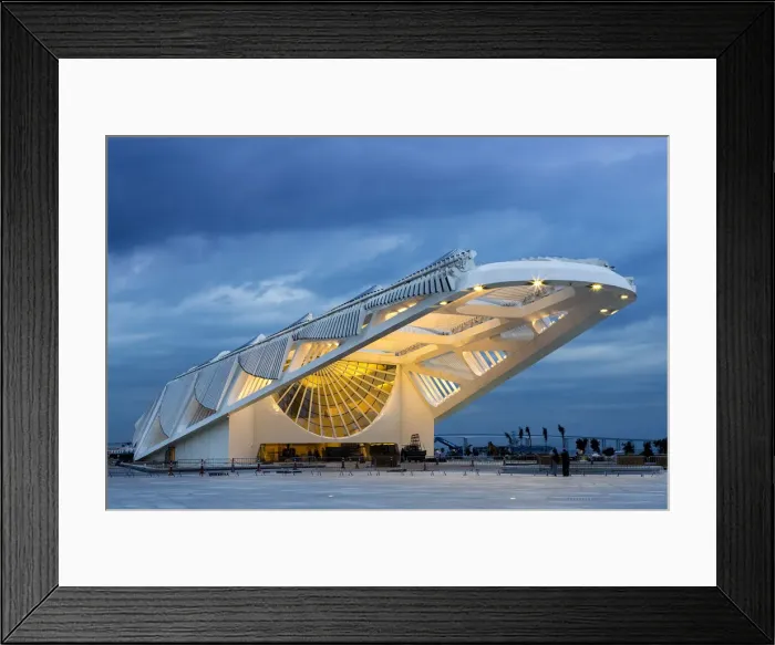 Framed Print : South America, Brazil, Rio de Janeiro, Porto Maravilha, Museum of Tomorrow (Museu Framed Print : South America, Brazil, Rio de Janeiro, Porto Maravilha, Museum of Tomorrow (Museu