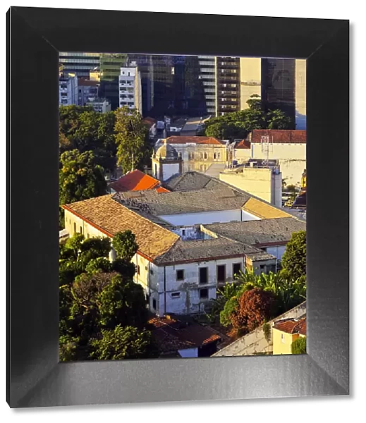 Brazil, City of Rio de Janeiro, Santa Teresa Neighbourhood with the Convento de Santa
