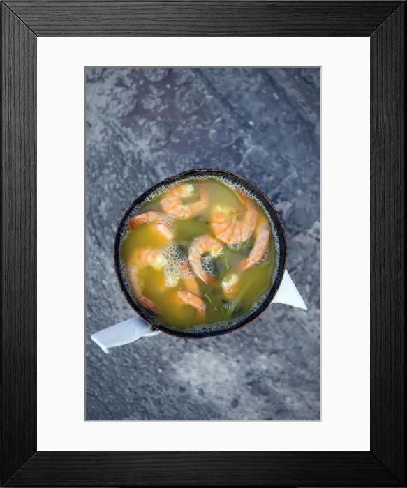 Framed Print : South America, Brazil, Para state, Belem, Tacaca - a traditional Paraense Amazonian Framed Print : South America, Brazil, Para state, Belem, Tacaca - a traditional Paraense Amazonian
