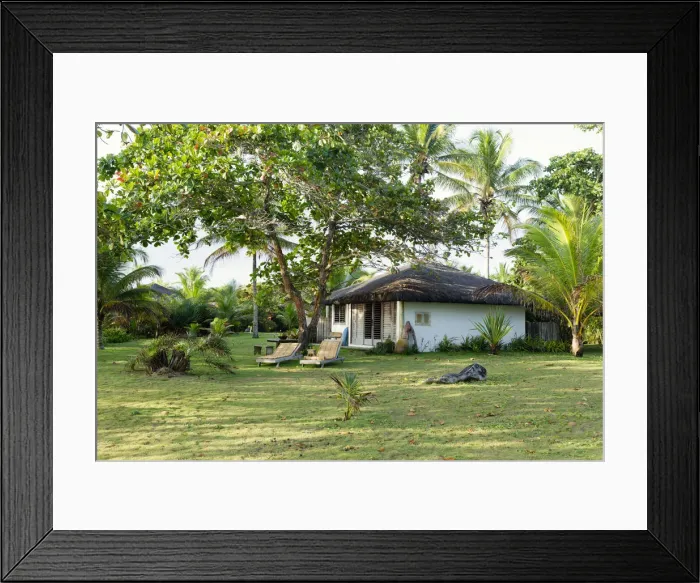 Framed Print : South America, Brazil, Bahia, Caraiva, beach hut cabin at Le Paxa boutique hotel Framed Print : South America, Brazil, Bahia, Caraiva, beach hut cabin at Le Paxa boutique hotel