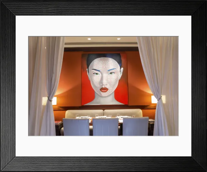 Framed Print : Rio de Janeiro, Brazil, Copacabana Palace hotel, Mee restaurant, Michelin-starred Framed Print : Rio de Janeiro, Brazil, Copacabana Palace hotel, Mee restaurant, Michelin-starred