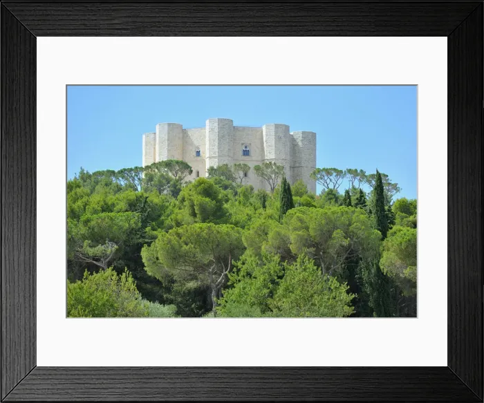 Framed Print : Castel del Monte castle, Andria province, Apulia region, Italy, Europe Framed Print : Castel del Monte castle, Andria province, Apulia region, Italy, Europe