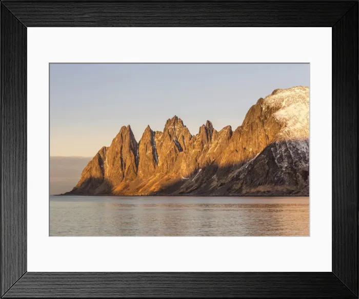 Framed Print : Sunset at Tungeneset, Berg, Senja, Norway, Europe Framed Print : Sunset at Tungeneset, Berg, Senja, Norway, Europe