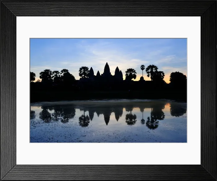 Framed Print : Cambodia, Siem Reap, Angkor Wat temple Framed Print : Cambodia, Siem Reap, Angkor Wat temple