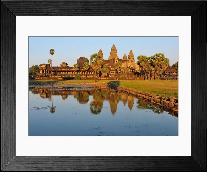 Framed Print : Cambodia, Siem Reap, Angkor Wat temple Framed Print : Cambodia, Siem Reap, Angkor Wat temple