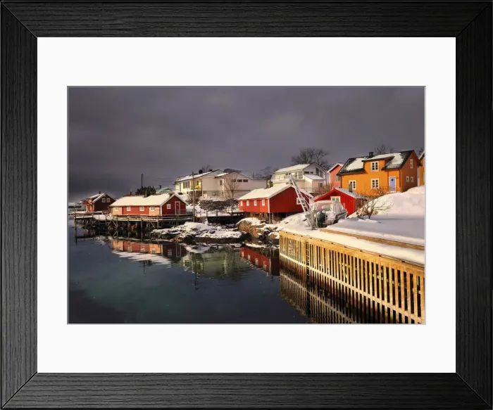 Framed Print : Svolvear district, Lofoten islands, Norway Framed Print : Svolvear district, Lofoten islands, Norway
