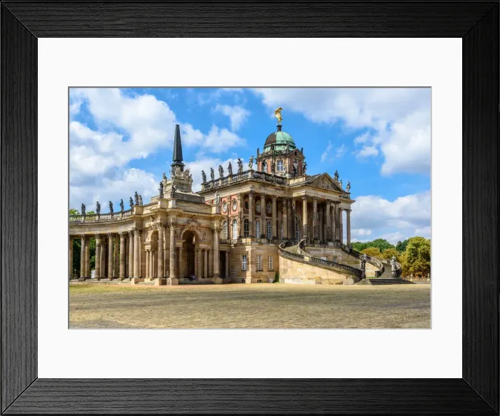 Framed Print : The New Palace in Sanssouci Park, in Potsdam, near Berlin, Germany, Europe Framed Print : The New Palace in Sanssouci Park, in Potsdam, near Berlin, Germany, Europe