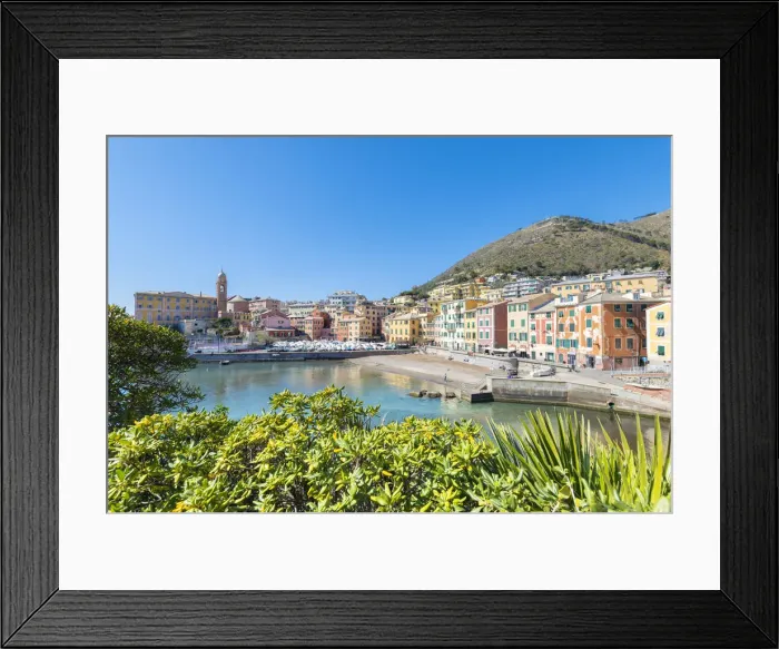 Framed Print : Nervis marina, Nervi, Genoa, Liguria, Italy Framed Print : Nervis marina, Nervi, Genoa, Liguria, Italy
