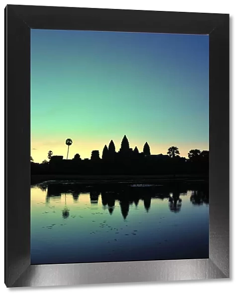 Angkor Wat temple at sunrise