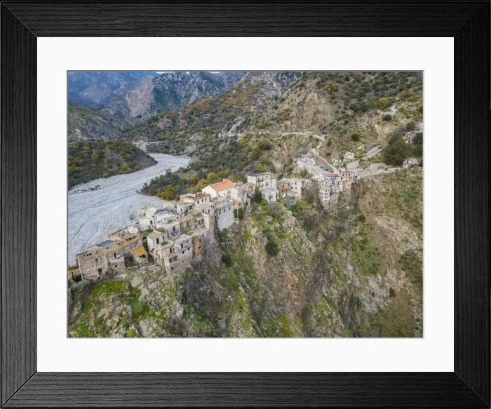 Framed Print : Roghudi, Parco Nazionale dell Aspromonte, District of Reggio Calabria, Calabria Framed Print : Roghudi, Parco Nazionale dell Aspromonte, District of Reggio Calabria, Calabria