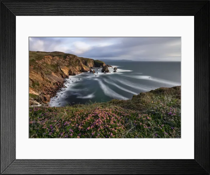 Framed Print : summer sunset at Crohy Head, country Donegal, Ulster province, north west Ireland Framed Print : summer sunset at Crohy Head, country Donegal, Ulster province, north west Ireland
