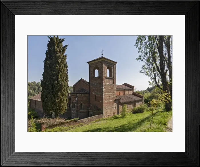 Framed Print : Monferrato, Asti district, Albugnano, Piedmont, Italy. Abbey of Vezzolano Framed Print : Monferrato, Asti district, Albugnano, Piedmont, Italy. Abbey of Vezzolano