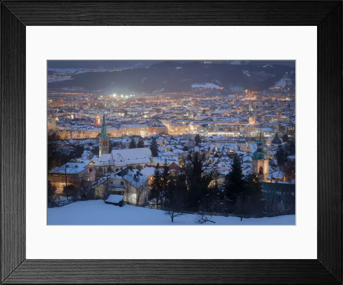 Framed Print : Haotting quarter at evening, Innsbruck, Tyrol, Austria, Europe Framed Print : Haotting quarter at evening, Innsbruck, Tyrol, Austria, Europe
