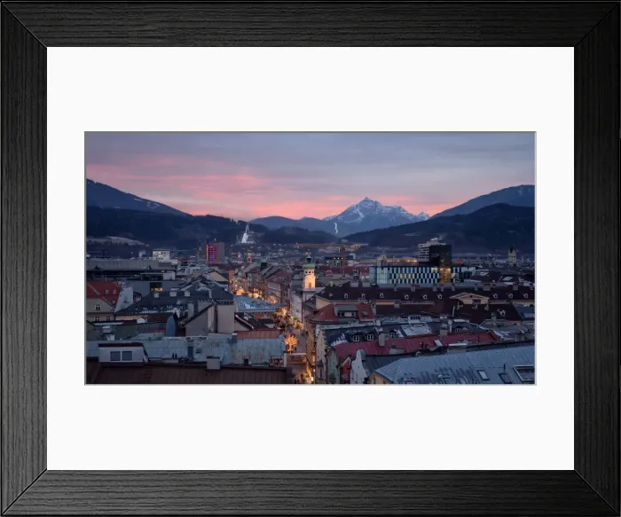 Framed Print : Innsbruck, Tirol / Tyrol, Austria, Europe Framed Print : Innsbruck, Tirol / Tyrol, Austria, Europe