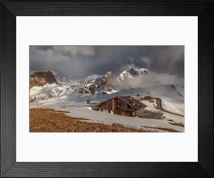 Framed Print : Passo Giau, Belluno province, Veneto, Italy, Europe Framed Print : Passo Giau, Belluno province, Veneto, Italy, Europe
