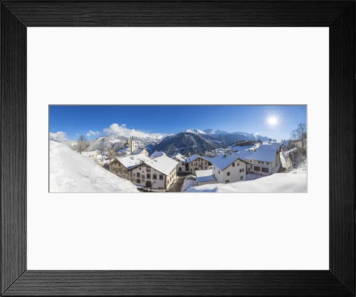 Framed Print : Panoramic view of Ladis. Ladis, Inntal, Tirol, Austria, Europe Framed Print : Panoramic view of Ladis. Ladis, Inntal, Tirol, Austria, Europe