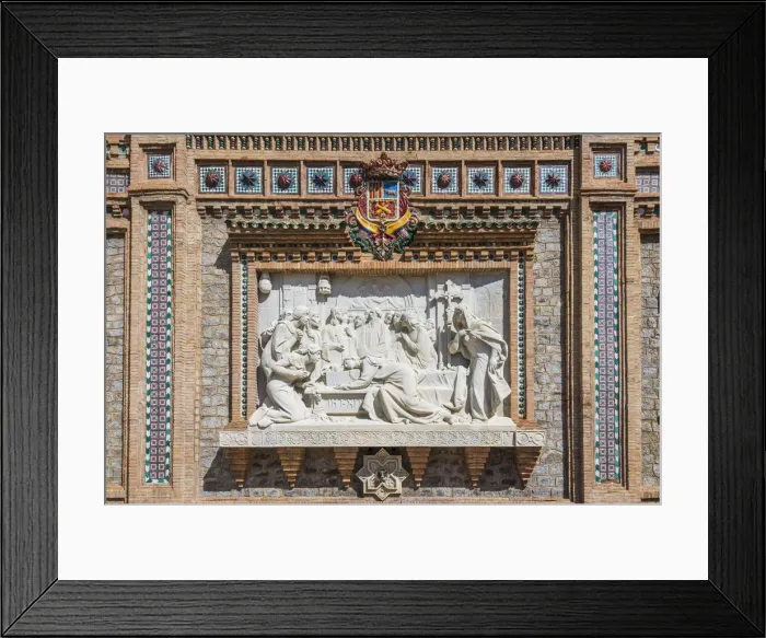 Framed Print : Ovalo Stairway, Teruel, Aragon, Spain Framed Print : Ovalo Stairway, Teruel, Aragon, Spain