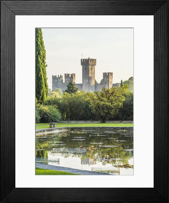 Framed Print : Sigurt√† park, Valeggio sul Mincio, Verona, Veneto, Italy