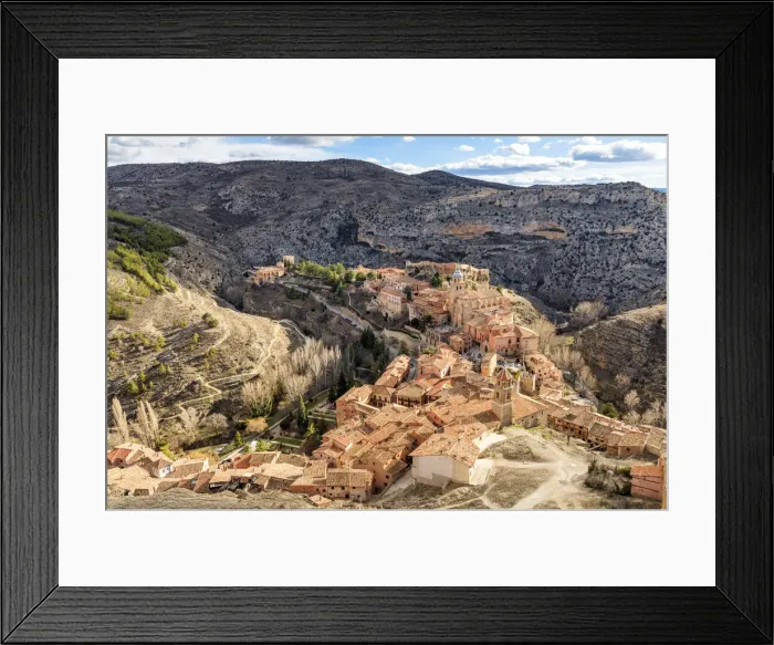 Framed Print : Albarracin, Teruel, Aragon, Spain