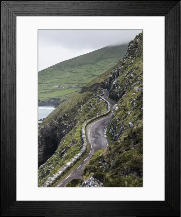 Framed Print : Slea Head drive, Dingle Peninsula, County Kerry, Munster region, Republic of Ireland