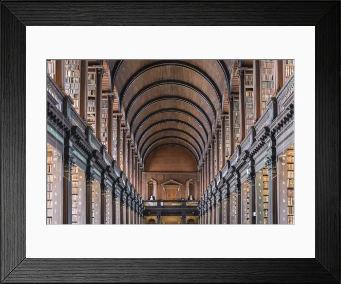 Framed Print : Trinity College library, Dublin, Ireland, Europe Framed Print : Trinity College library, Dublin, Ireland, Europe