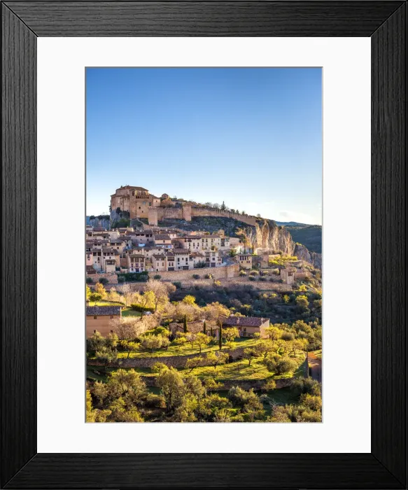 Framed Print : Alquezar, province of Huesca, Aragon, Spain Framed Print : Alquezar, province of Huesca, Aragon, Spain