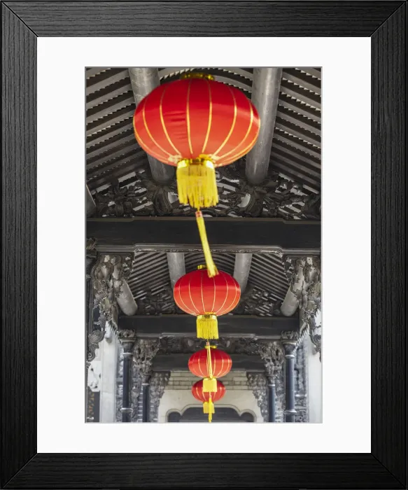 Framed Print : Lanterns at Chen Clan Academy, Guangzhou, Guangdong, China Framed Print : Lanterns at Chen Clan Academy, Guangzhou, Guangdong, China