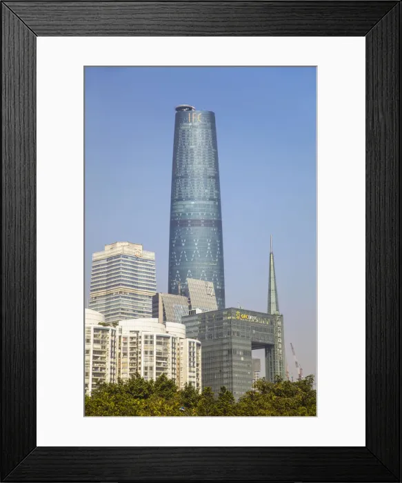 Framed Print : International Finance Centre (IFC) in Zhujiang New Town area, Guangzhou, Guangdong, China Framed Print : International Finance Centre (IFC) in Zhujiang New Town area, Guangzhou, Guangdong, China