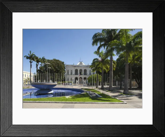 Framed Print : South America, Brazil, Alagoas, Maceio, the governors palace and Pierre Chalita Framed Print : South America, Brazil, Alagoas, Maceio, the governors palace and Pierre Chalita
