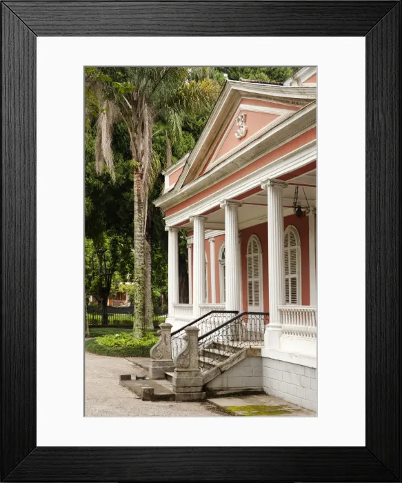 Framed Print : South America, Brazil, Rio de Janeiro, Petropolis, Facade of the Imperial Palace Museum Framed Print : South America, Brazil, Rio de Janeiro, Petropolis, Facade of the Imperial Palace Museum
