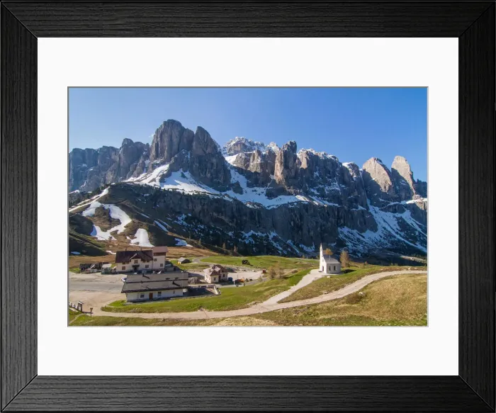 Framed Print : Gardenapass in summer. Trentino Alto Adige, Italy Framed Print : Gardenapass in summer. Trentino Alto Adige, Italy