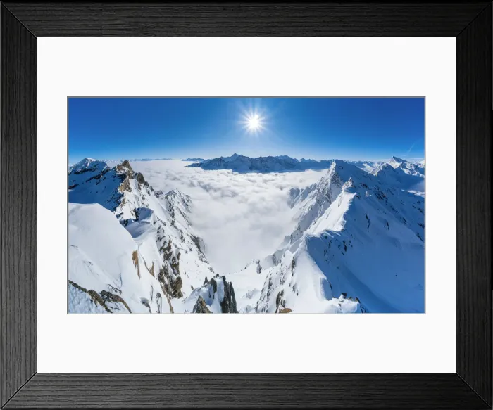 Framed Print : View from Feluma peak. Valgrisenche, Arvier, Valle d Aosta, Italy Framed Print : View from Feluma peak. Valgrisenche, Arvier, Valle d Aosta, Italy