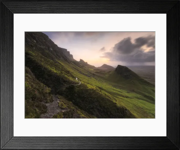 Framed Print : the Quiraing, Isle of Skye, Scotland, Europe
