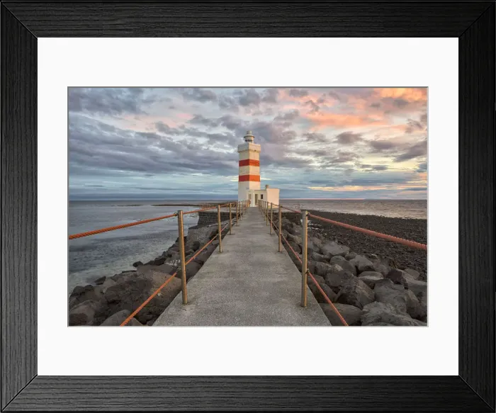 Framed Print : Lighthouse of Gardur, Reykianes peninsula, Western Iceland, Iceland Framed Print : Lighthouse of Gardur, Reykianes peninsula, Western Iceland, Iceland