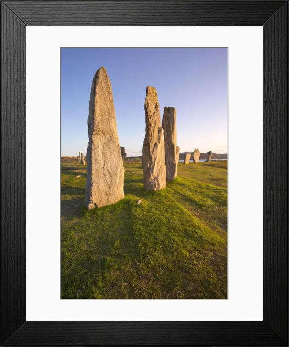 Framed Print : Standing Stones erected in the late Neolithic, Callanish, Isle of Lewis, western scotland Framed Print : Standing Stones erected in the late Neolithic, Callanish, Isle of Lewis, western scotland