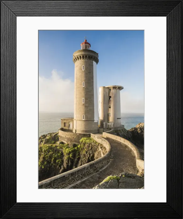 Framed Print : Petit Minou lightouse. Plouzane, Finistere, Brittany, France