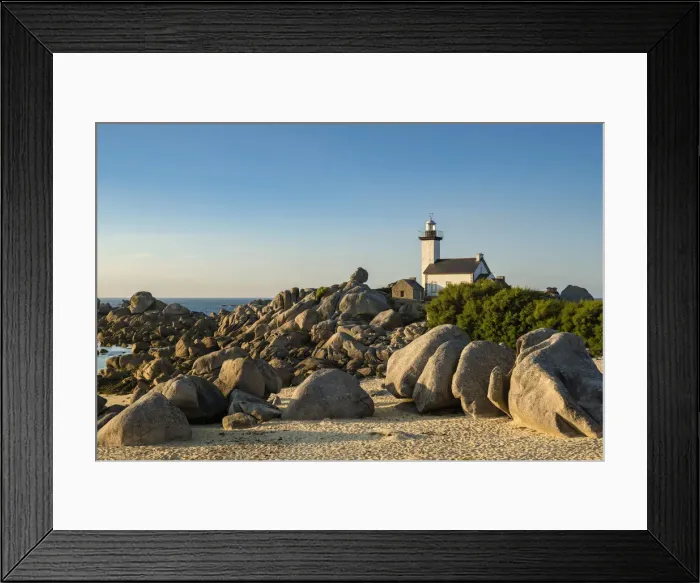 Framed Print : Pontusval lighthouse. Brignogan Plage, Finistere, Brittany, France Framed Print : Pontusval lighthouse. Brignogan Plage, Finistere, Brittany, France