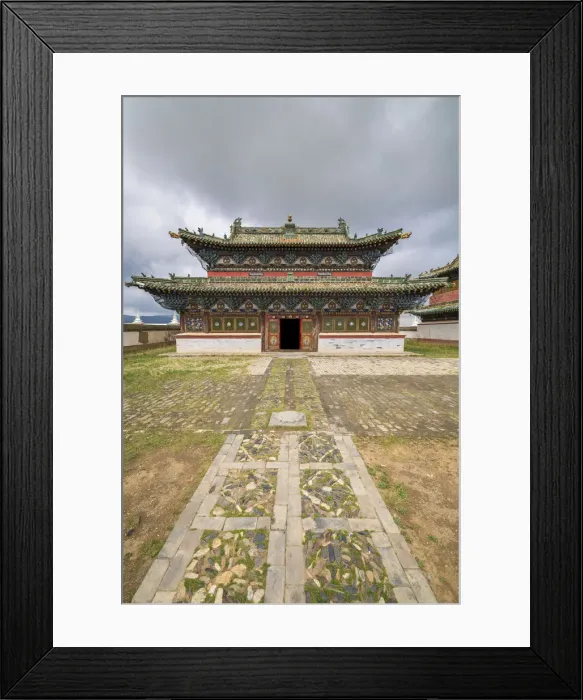 Framed Print : Temple in Erdene Zuu monastery. Harhorin, South Hangay province, Mongolia Framed Print : Temple in Erdene Zuu monastery. Harhorin, South Hangay province, Mongolia