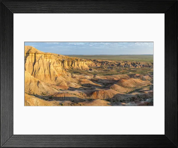 Framed Print : Panoramic view of White Stupa. Ulziit, Middle Gobi province, Mongolia Framed Print : Panoramic view of White Stupa. Ulziit, Middle Gobi province, Mongolia