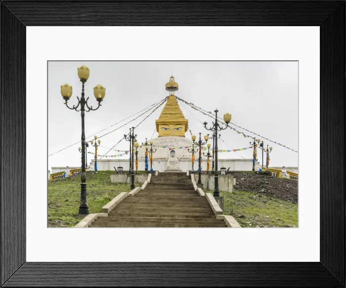 Framed Print : Stairs to the Ovoo on the mountain above Amarbayasgalant Monastery. Mount Buren-Khaan Framed Print : Stairs to the Ovoo on the mountain above Amarbayasgalant Monastery. Mount Buren-Khaan