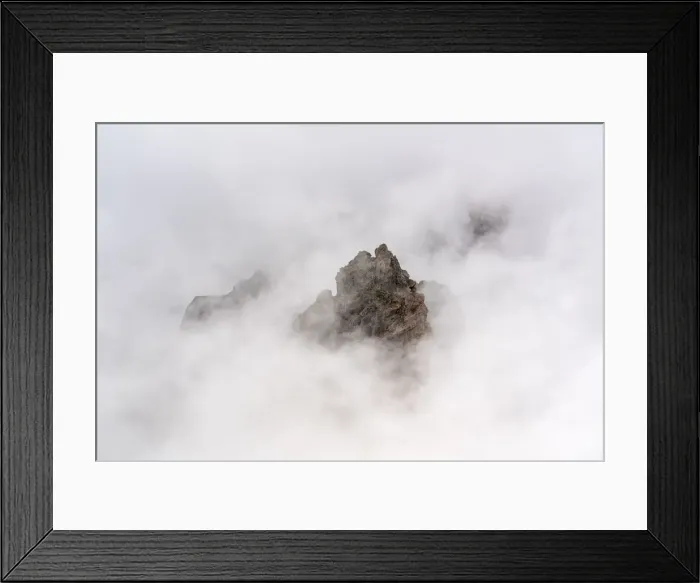 Framed Print : Mountain peaks surrounded by the mist at Pico do Areeiro. Funchal, Madeira Island Framed Print : Mountain peaks surrounded by the mist at Pico do Areeiro. Funchal, Madeira Island