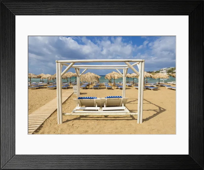 Framed Print : Enchanting beach of Batsi, Andros, Cyclades Archipelago, Greece, europe Framed Print : Enchanting beach of Batsi, Andros, Cyclades Archipelago, Greece, europe